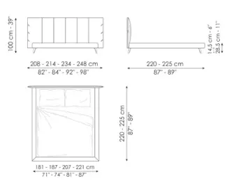 Cuff Bed