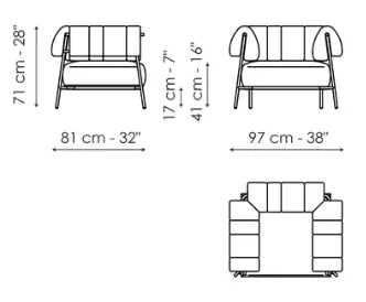 Tirella Armchair